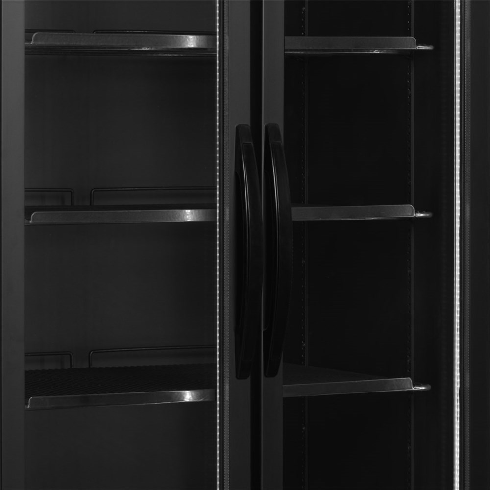 Vitrine réfrigérée noire FS890H BLACK