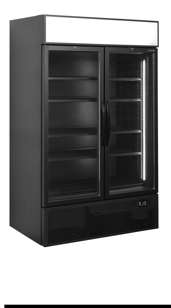 Vitrine réfrigérée noire FSC1200H BLACK